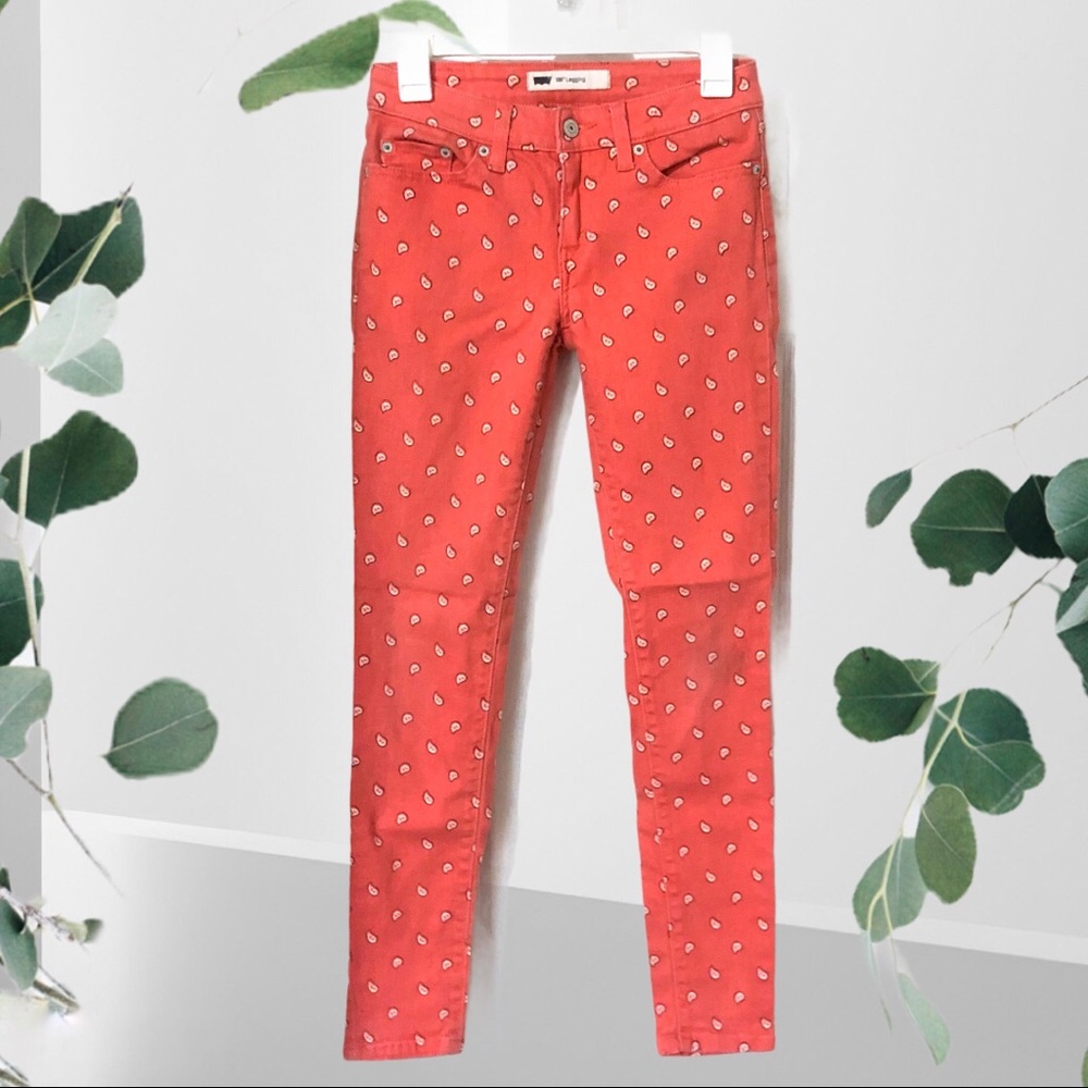 Paisley print jeggings